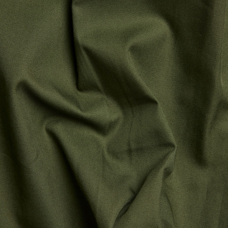 G-Star RAW® Millery V-Neck Shirt Dress Green