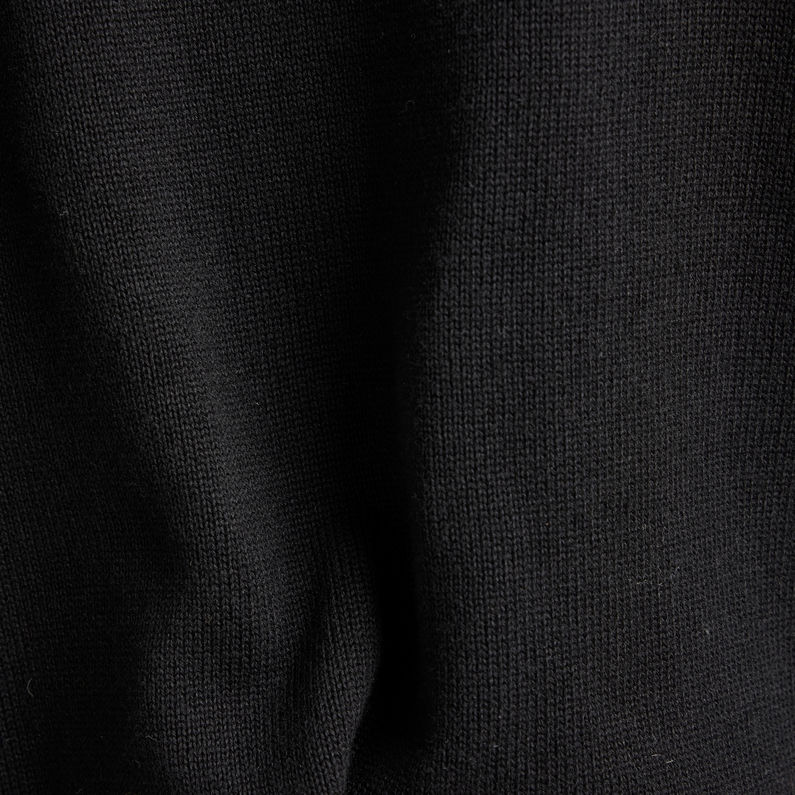 G-STAR® Classic Sport Mock Knitted Sweater Black