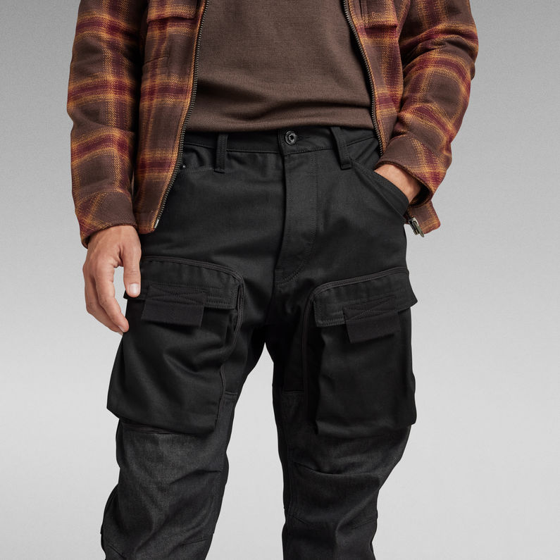 G-Star RAW® 3D PM Straight Tapered Cargo Black