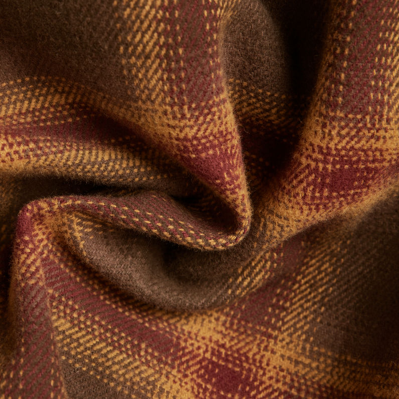 G-STAR® Check Zip Regular Overshirt Meerkleurig