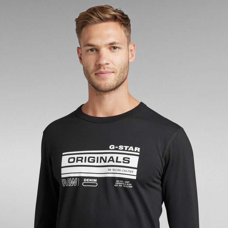 G-STAR® Originals T-Shirt Schwarz