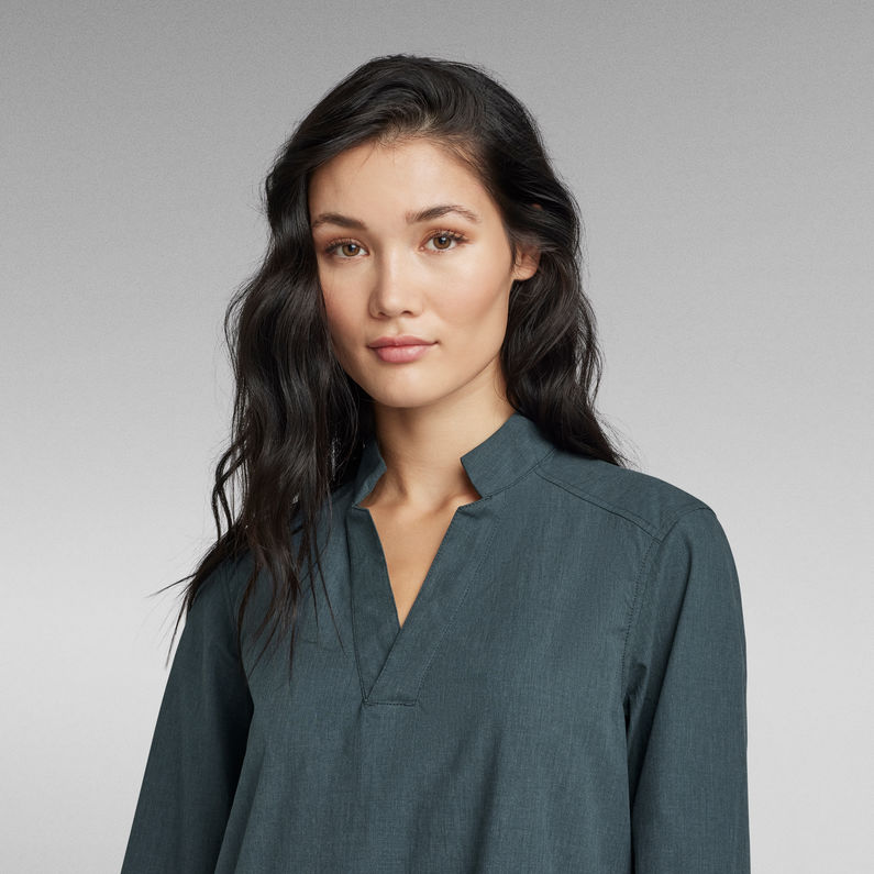 G-STAR® Millery V-Neck Shirt Dress Multi color