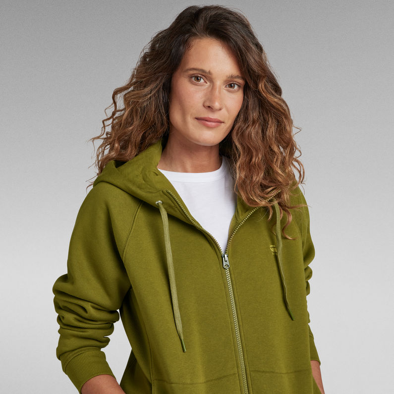 G-STAR® Sweat À Capuche Premium Core 2.1 Zip Thru Vert