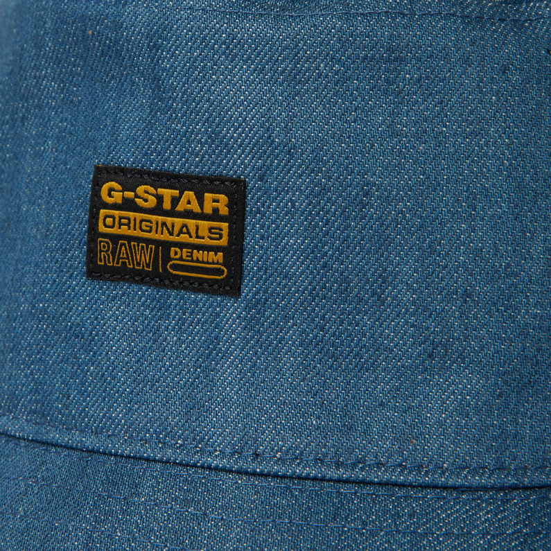 G-Star RAW® Sombrero de pescador Denim Bucket Azul oscuro