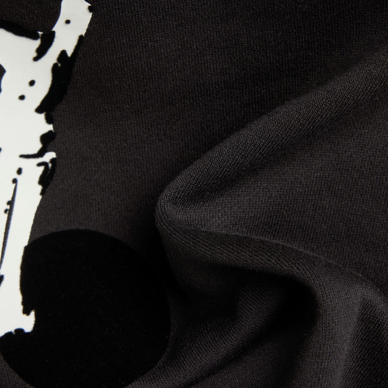 G-STAR® Hound Skeleton Graphic Hoodie Black