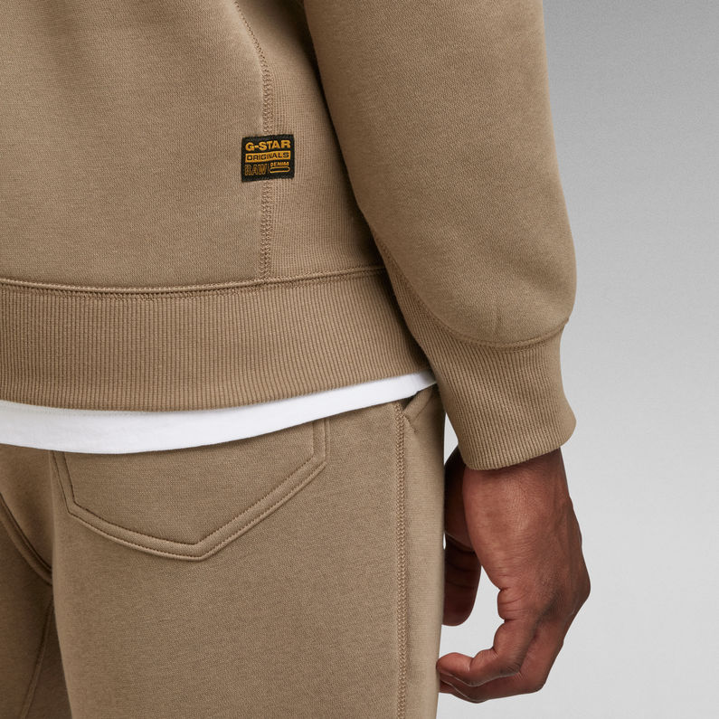 G-STAR® Premium Core Hooded Sweatshirt Braun