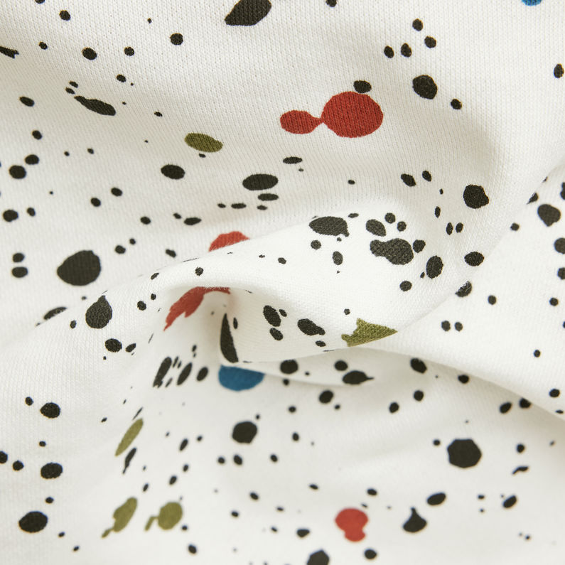G-STAR® Splatter Sleeve Graphic Hoodie Multi color