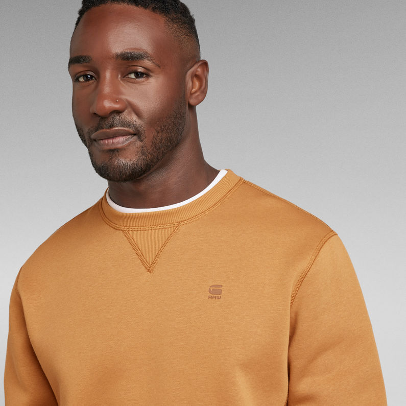 G-STAR® Premium Core Sweater Bruin