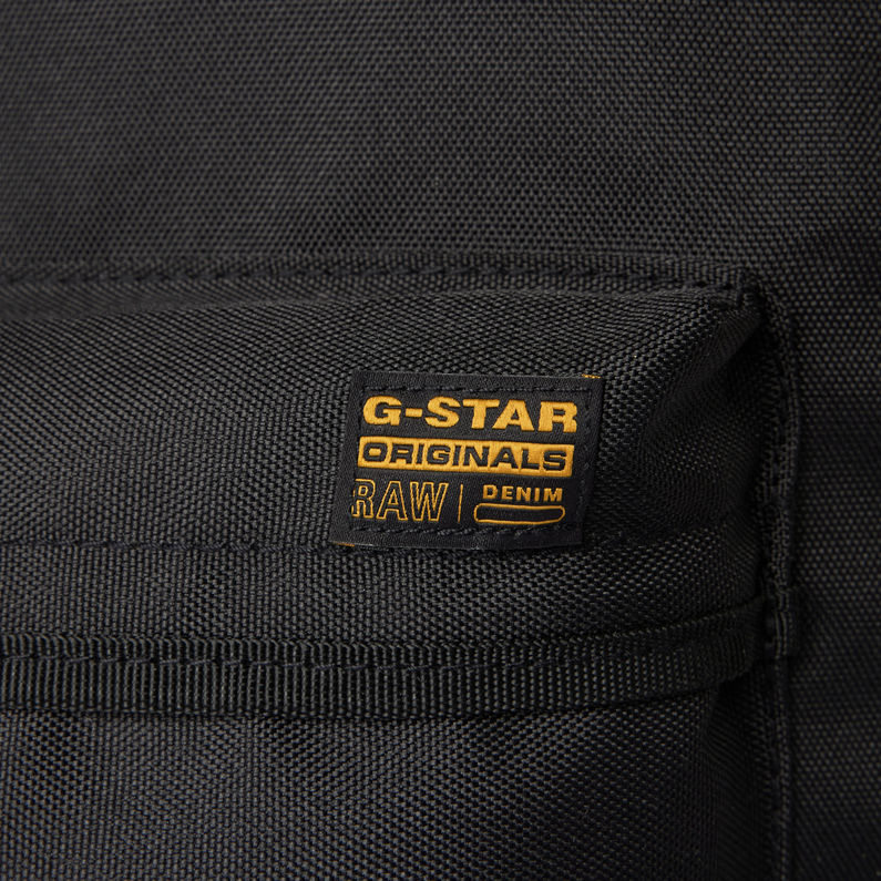 G-STAR® Basic Backpack Black fabric shot