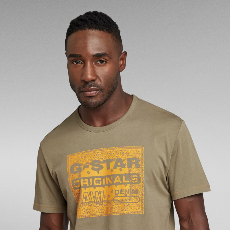 G-Star RAW® Bandana T-Shirt Grün