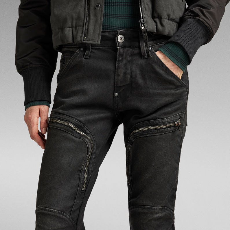 Air Defence Zip Skinny Jeans