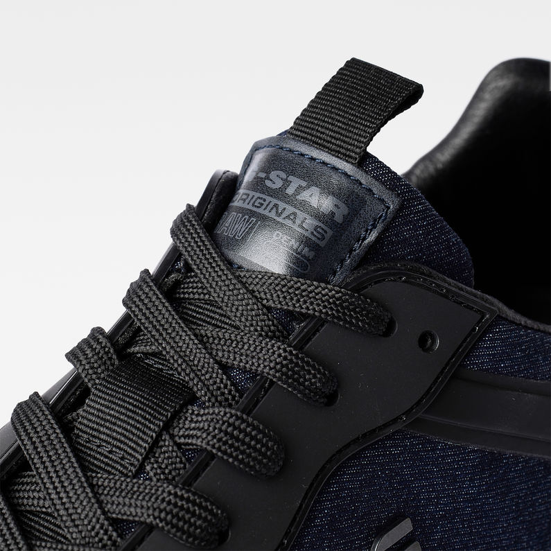 G-STAR® Theq Run Black Outsole Denim Sneakers Multi color detail