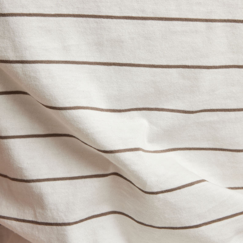 G-STAR® Haut Eyben Stripe Slim V-Neck Multi couleur