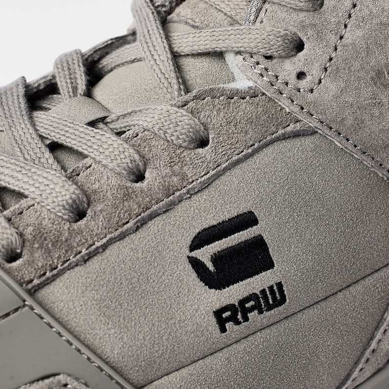 G-Star RAW® Attacc Mid Tonal Sneaker Grau detail