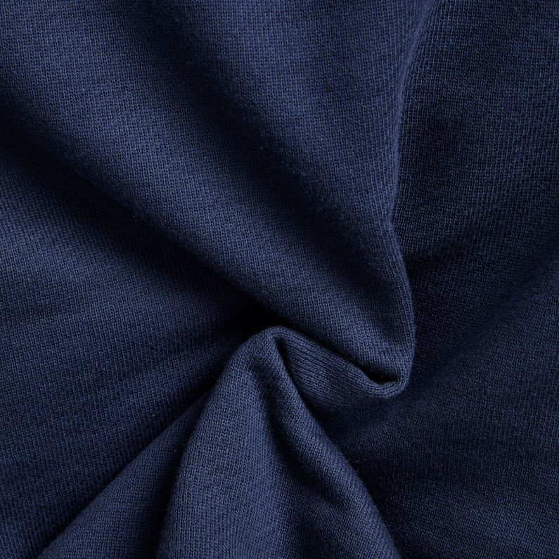 7411 Sleeve Graphic Loose Sweater | Dark blue | G-Star RAW® US