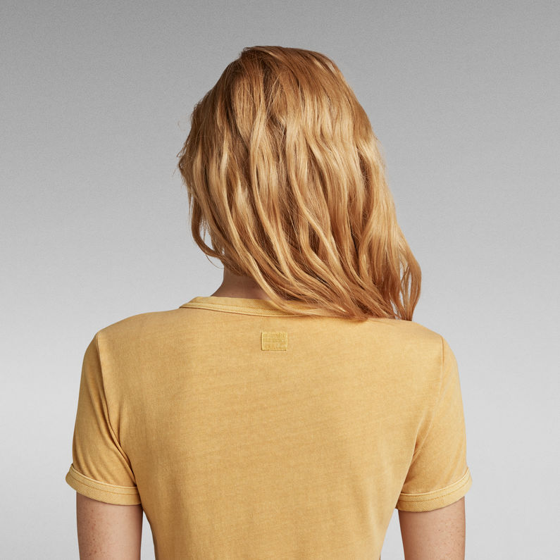 G-Star RAW® Overdyed Baby Top Yellow