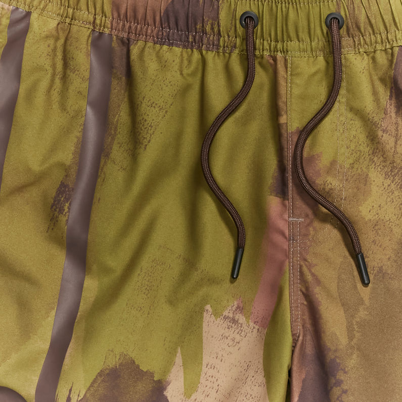 G-STAR® Dirik Camo Allover Badeshorts Mehrfarbig fabric shot