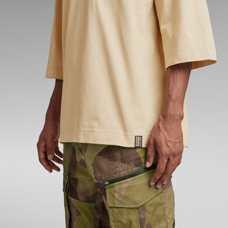 G-STAR® Essential Loose T-Shirt 3\4 Mouw Beige