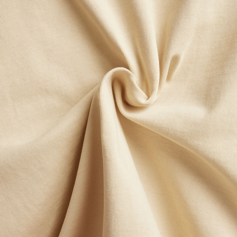 G-STAR® Essential Loose T-Shirt 3\4 Mouw Beige