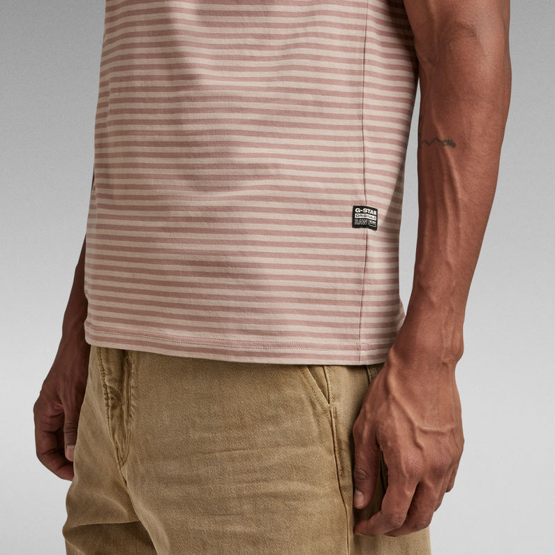 G-Star RAW® T-Shirt Stripe Slim Multi couleur