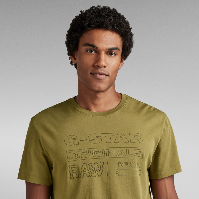 G-STAR® T-Shirt Originals Vert