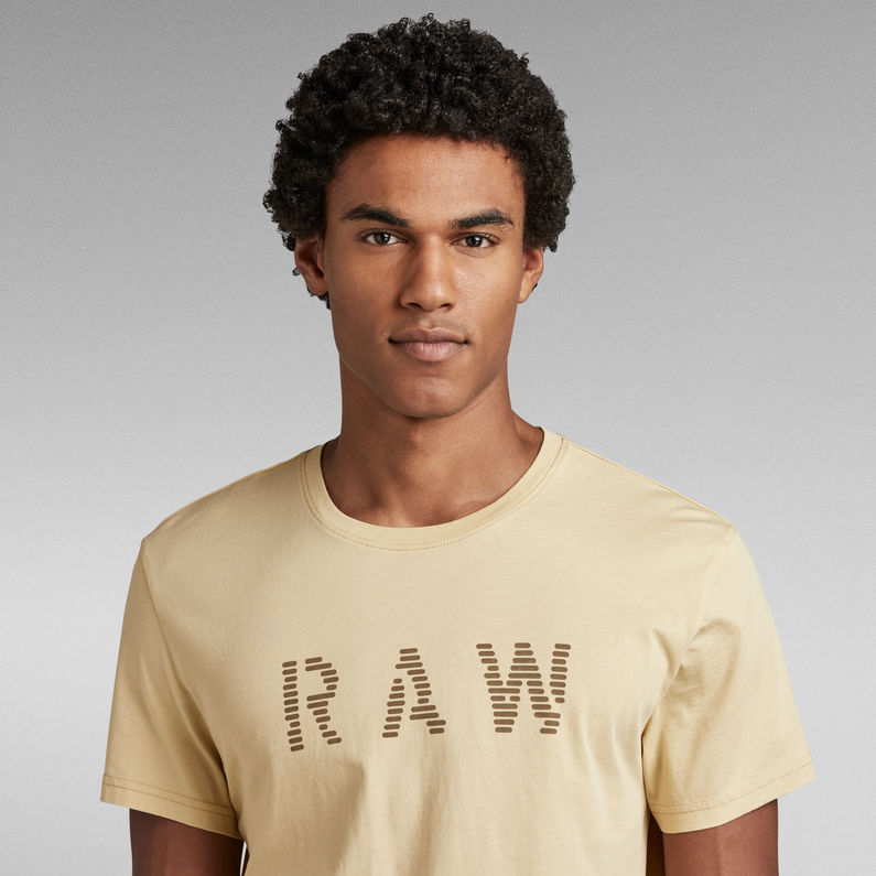 Forøge valg smør RAW T-Shirt | Beige | G-Star RAW® US