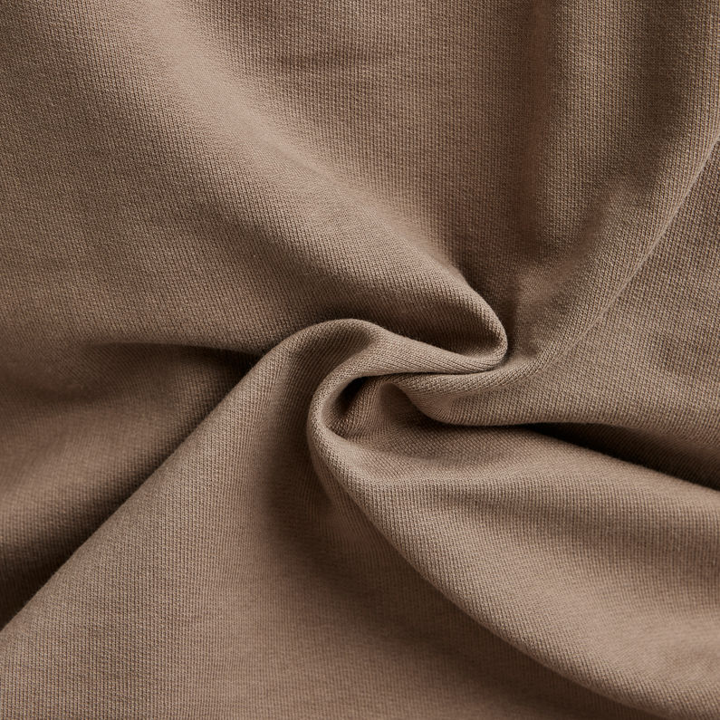 G-STAR® Polo Half Zip Lightweight Sweatshirt Braun