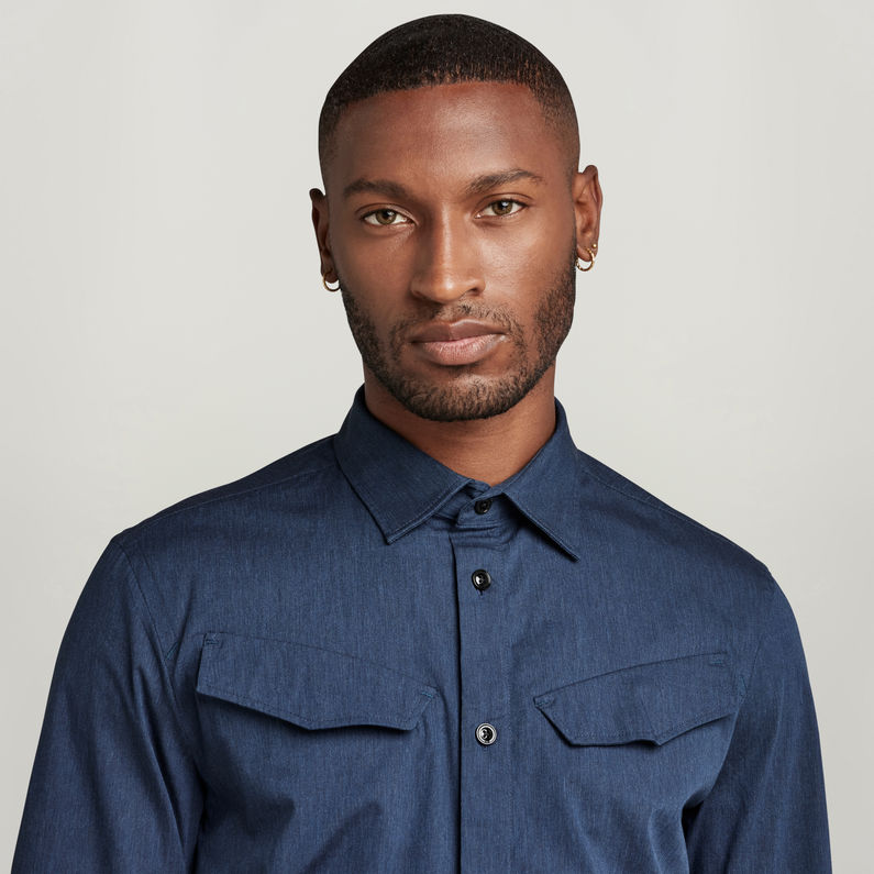 G-Star RAW® Slant Pocket Slim Shirt Meerkleurig