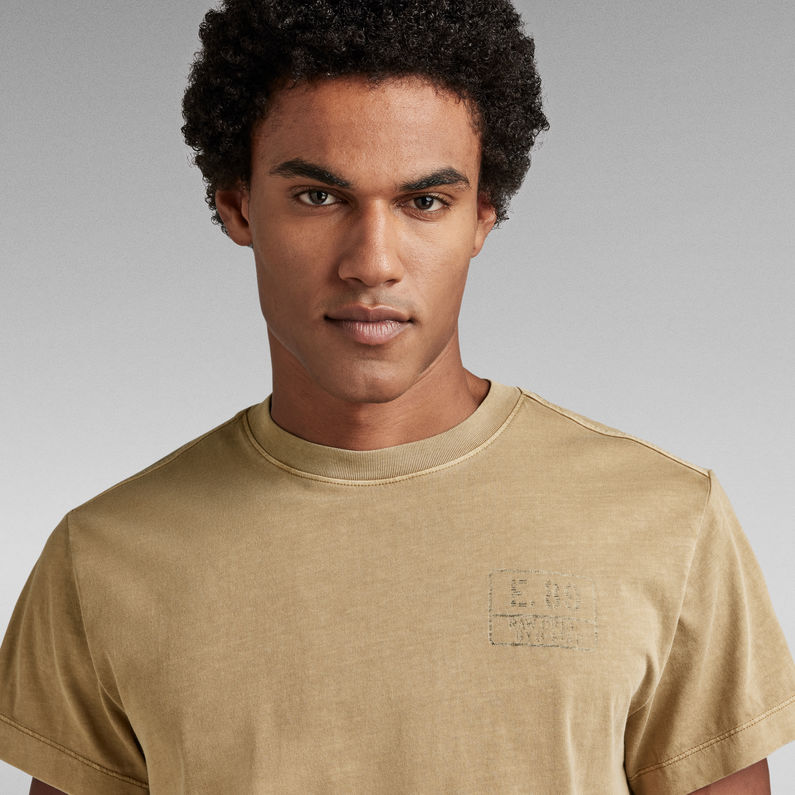 Lash Badges T-Shirt | Green | G-Star RAW® AU