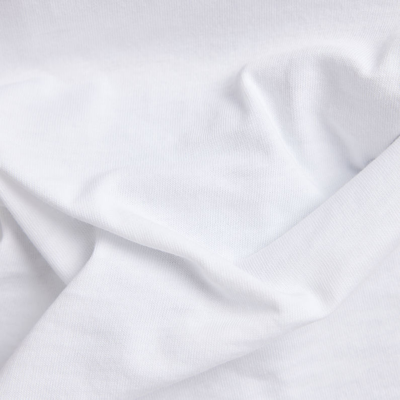 G-STAR® Camiseta Back Photo Print Blanco