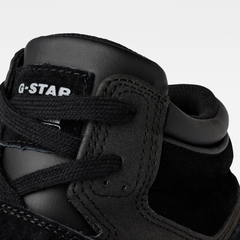 G-Star RAW® Attacc Mid Tonal Sneakers Black detail