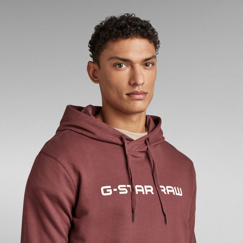 g-star-raw-graphic-core-hoodie-braun