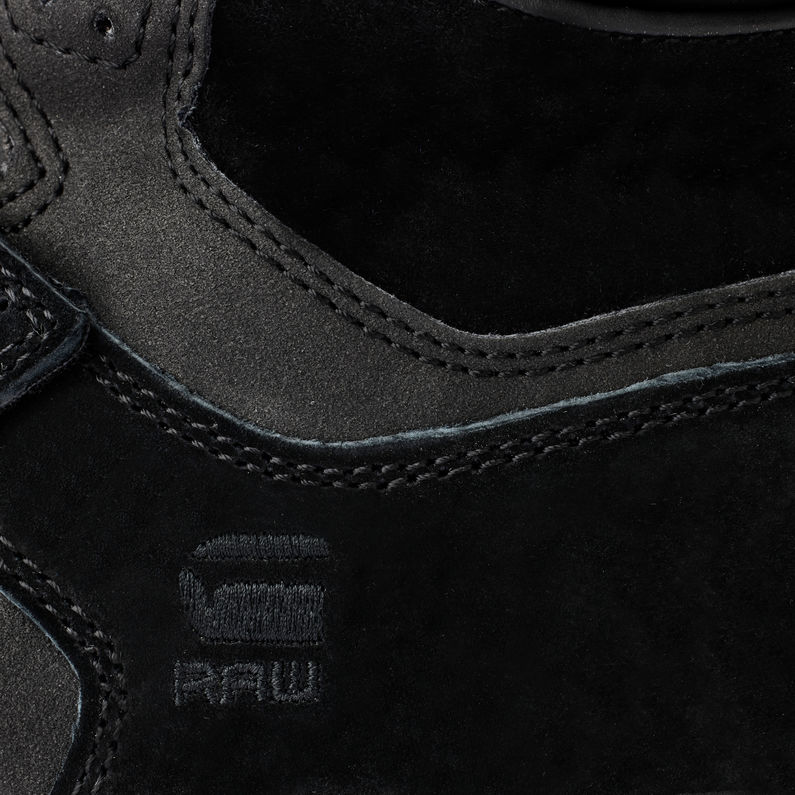 G-STAR® Zapatillas Attacc Mid Tonal Negro fabric shot