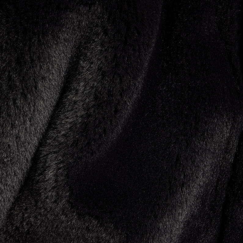 G-Star RAW® Caban Faux Fur Soft Noir
