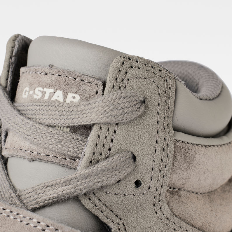 G-STAR® Attacc Mid Tonal Sneakers Grijs detail