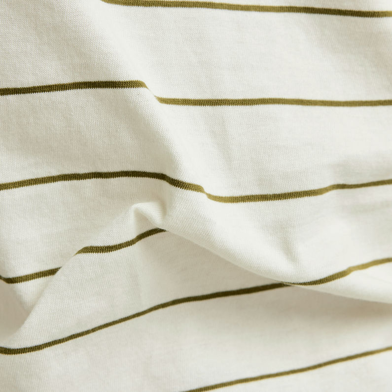 G-STAR® Eyben Stripe Slim V-Neck Top Multi color