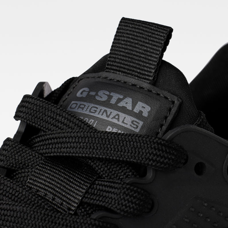 G-STAR® Theq Run Logo TPU Sneaker Schwarz detail