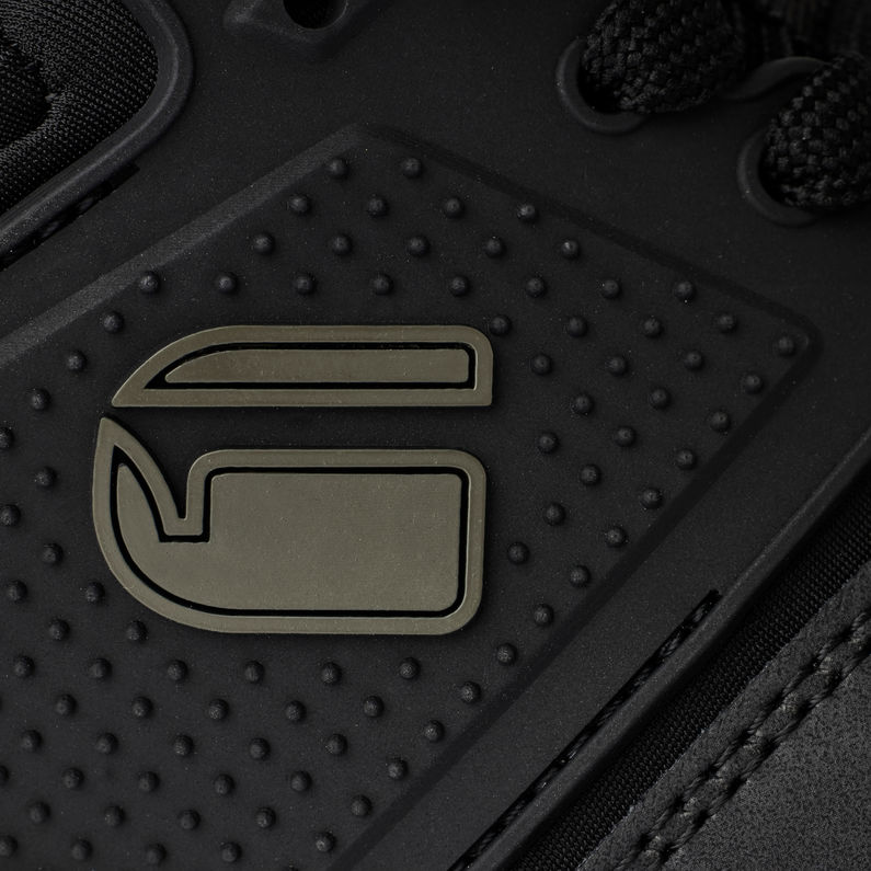 G-STAR® Theq Run Logo TPU Sneaker Schwarz fabric shot