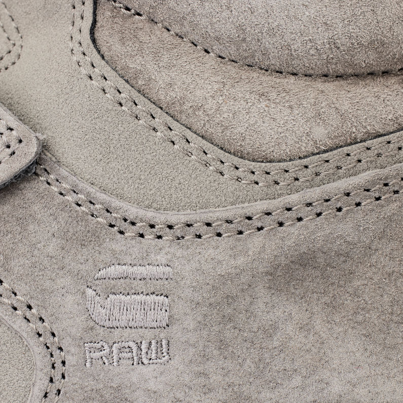 G-Star RAW® Attacc Mid Tonal Sneakers Grey fabric shot