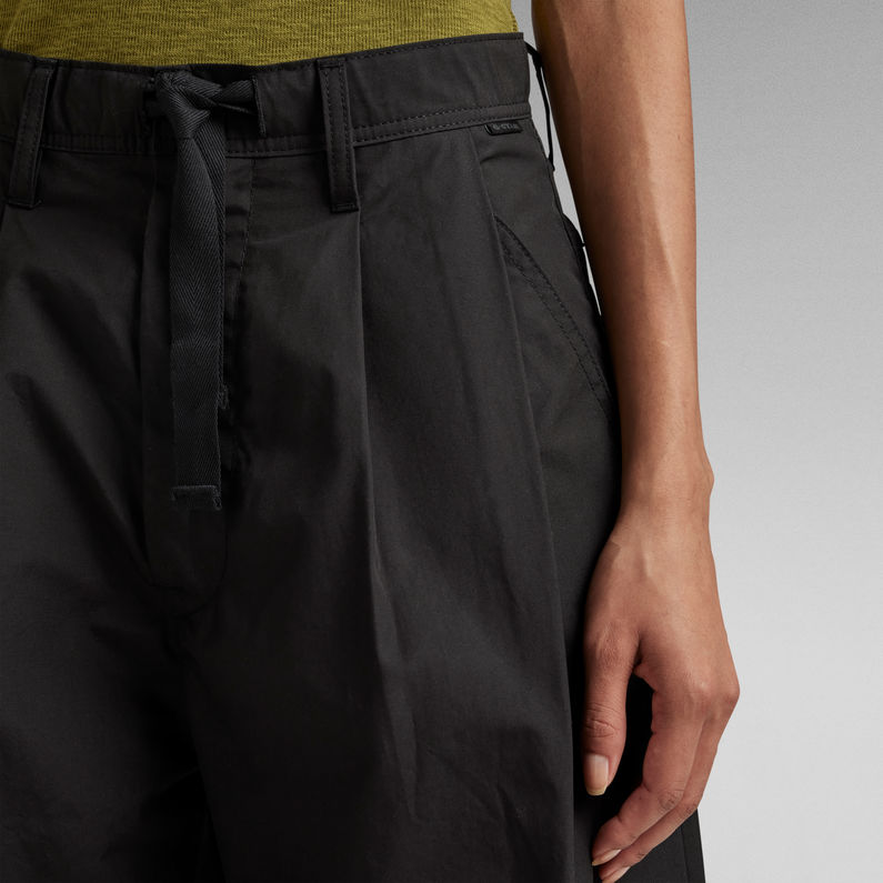 G-STAR® Pantalones Paperbag Negro