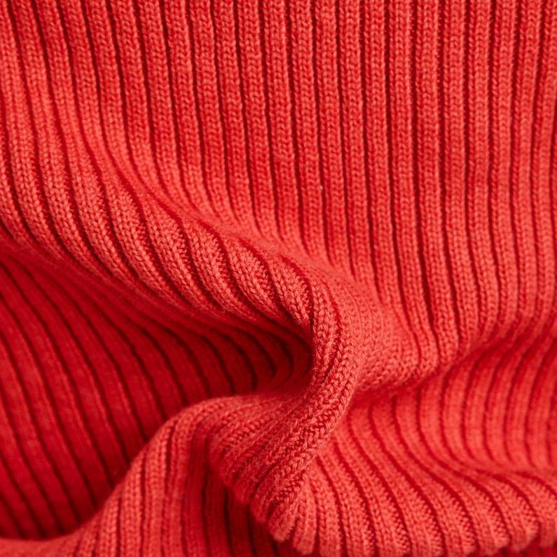 G-Star RAW® Y2K Zip Through Knit Cardigan Rot