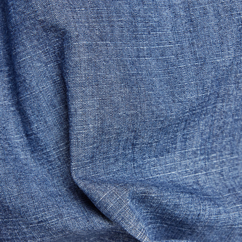 G-STAR® Military Shirt Kleid Mittelblau