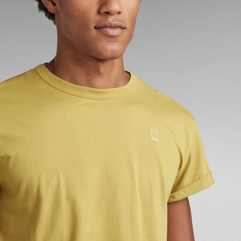 G-Star RAW® T-shirt Ductsoon Relaxed Jaune