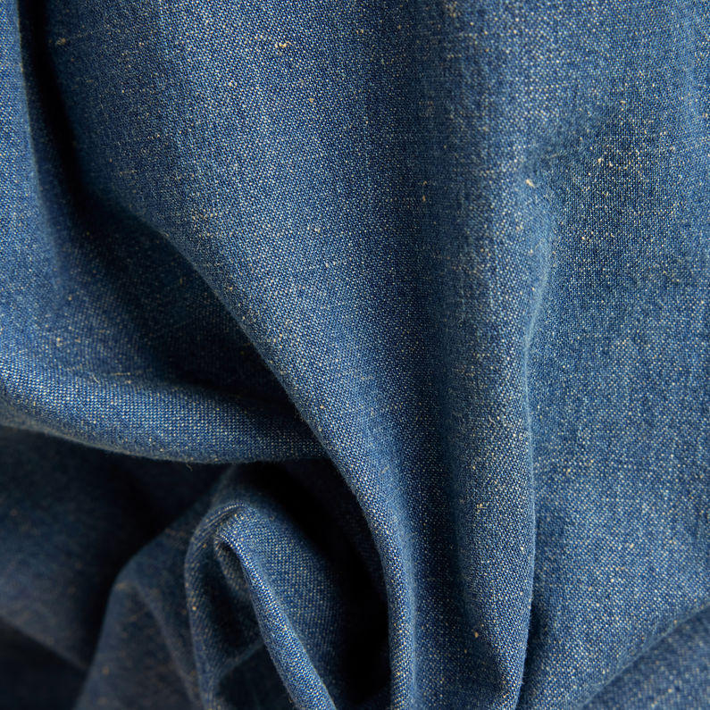 G-Star RAW® Robe-chemise Long Western Evergreen Bleu moyen