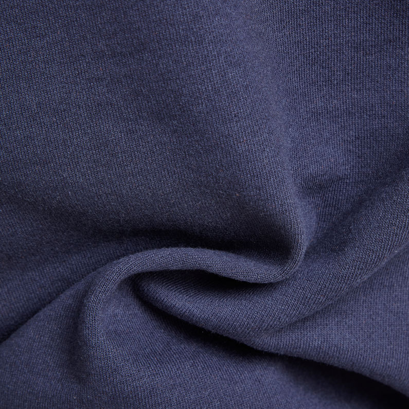 G-STAR® Sweat à capuche Shadow Drop Graphic Bleu foncé