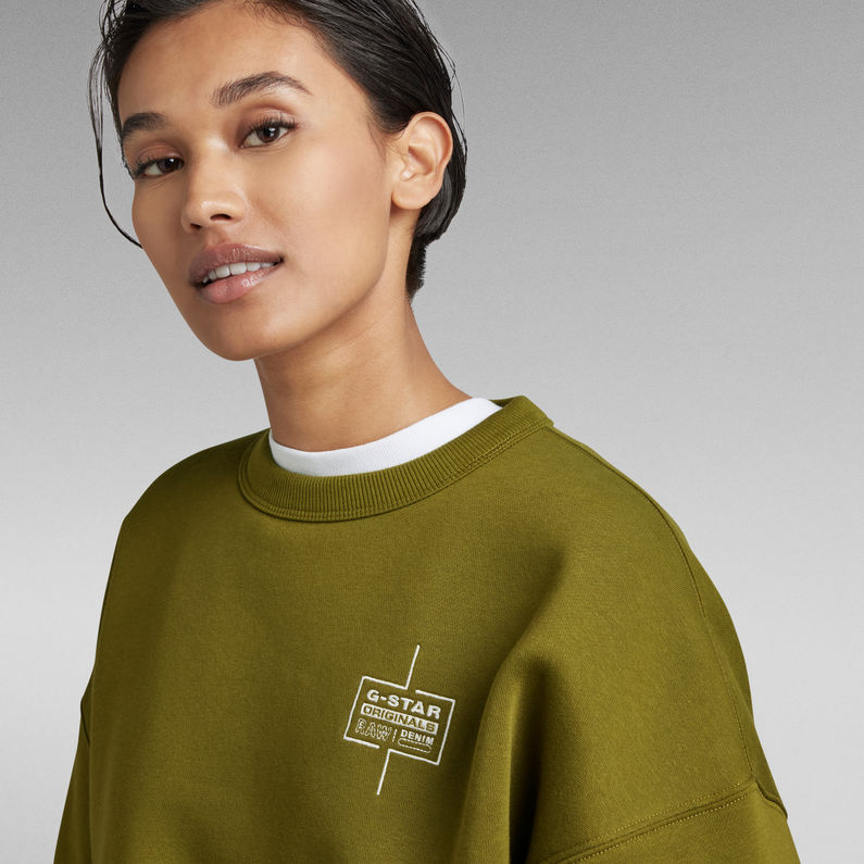 G-STAR® Sudadera Unisex Core Loose Verde