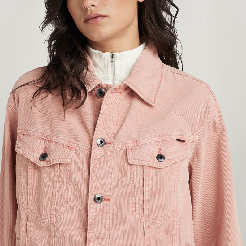 G-Star RAW® Oversized Western Jacket Evergreen Pink