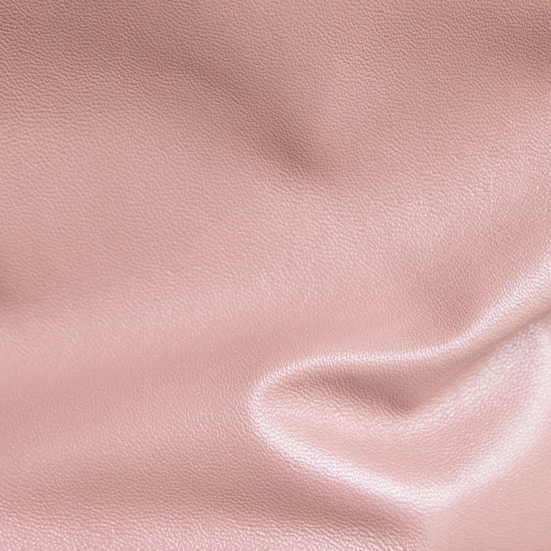 G-STAR® Y2K Lederen Mouwloze Top Roze