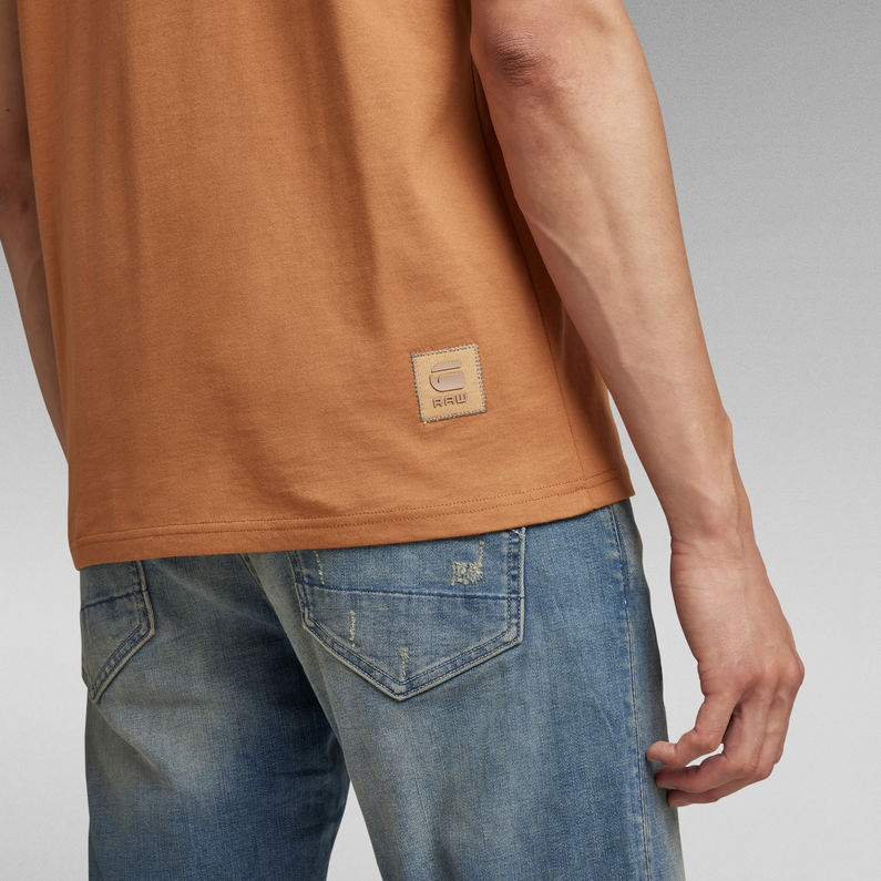 G-STAR® T-Shirt Premium Base Brun