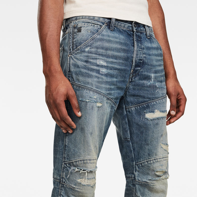 G-Star RAW® 5620 3D Original Relaxed Tapered Jeans Mittelblau